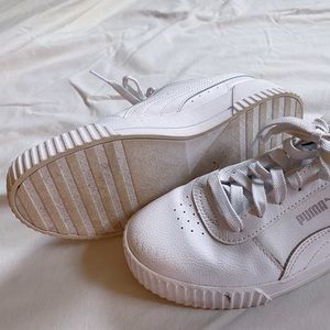 PUMA carina leather sneakers